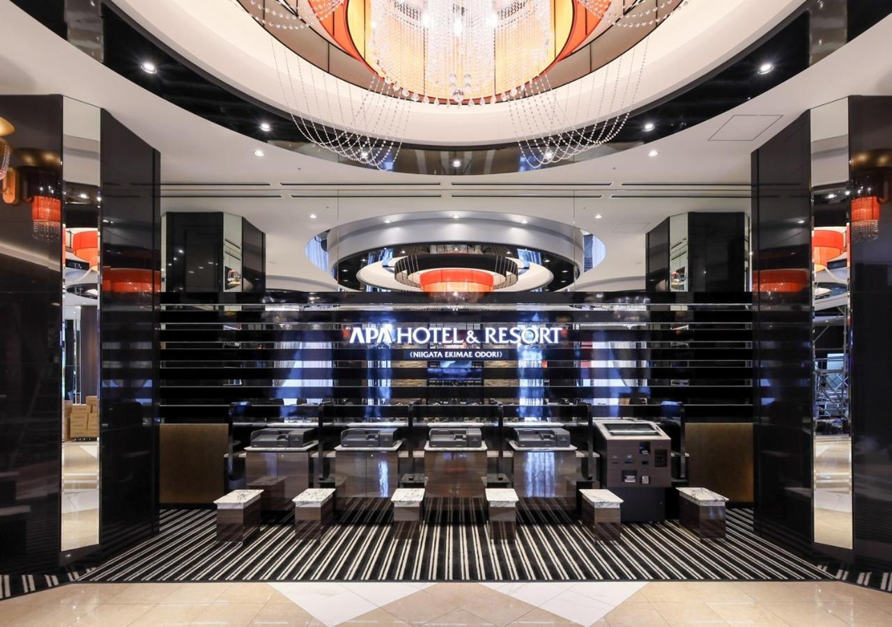 Apa Hotel & Resort Niigata Ekimae Odori Exteriör bild